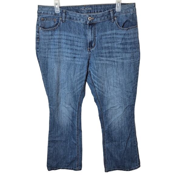 Maurices Blue Boot Cut Jeans - Picture 1 of 6